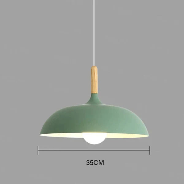 Ceiling Light in North Oak | Warm Illumination | Timeless Aesthetic