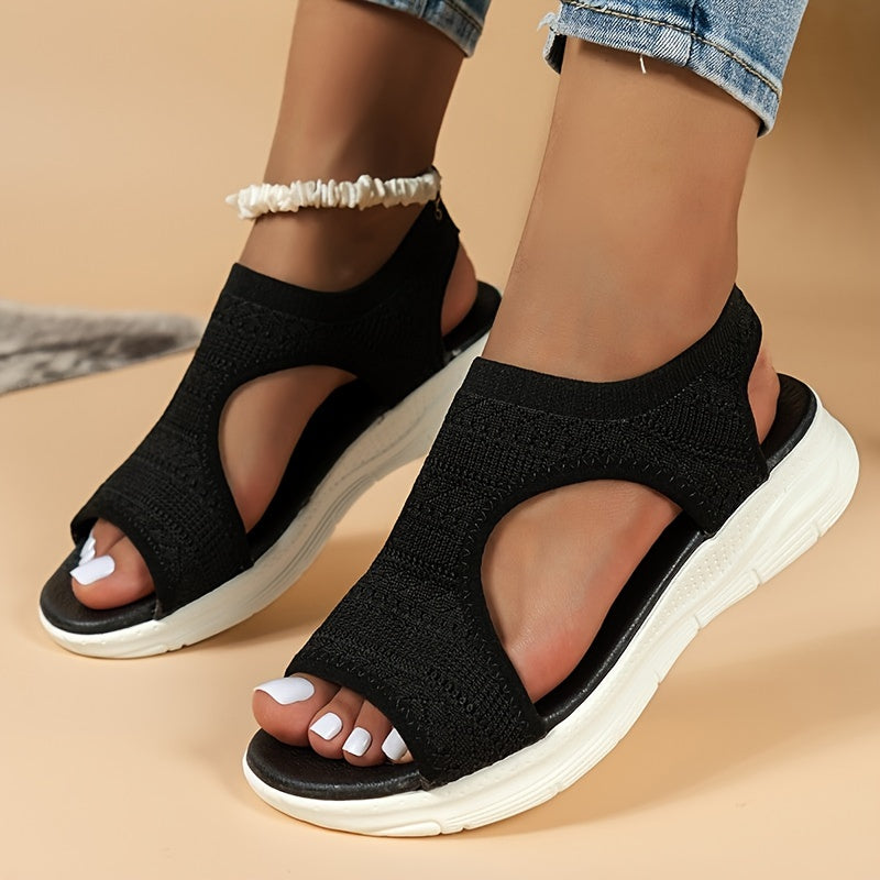 Breathable Knit Upper Women's Sandals
