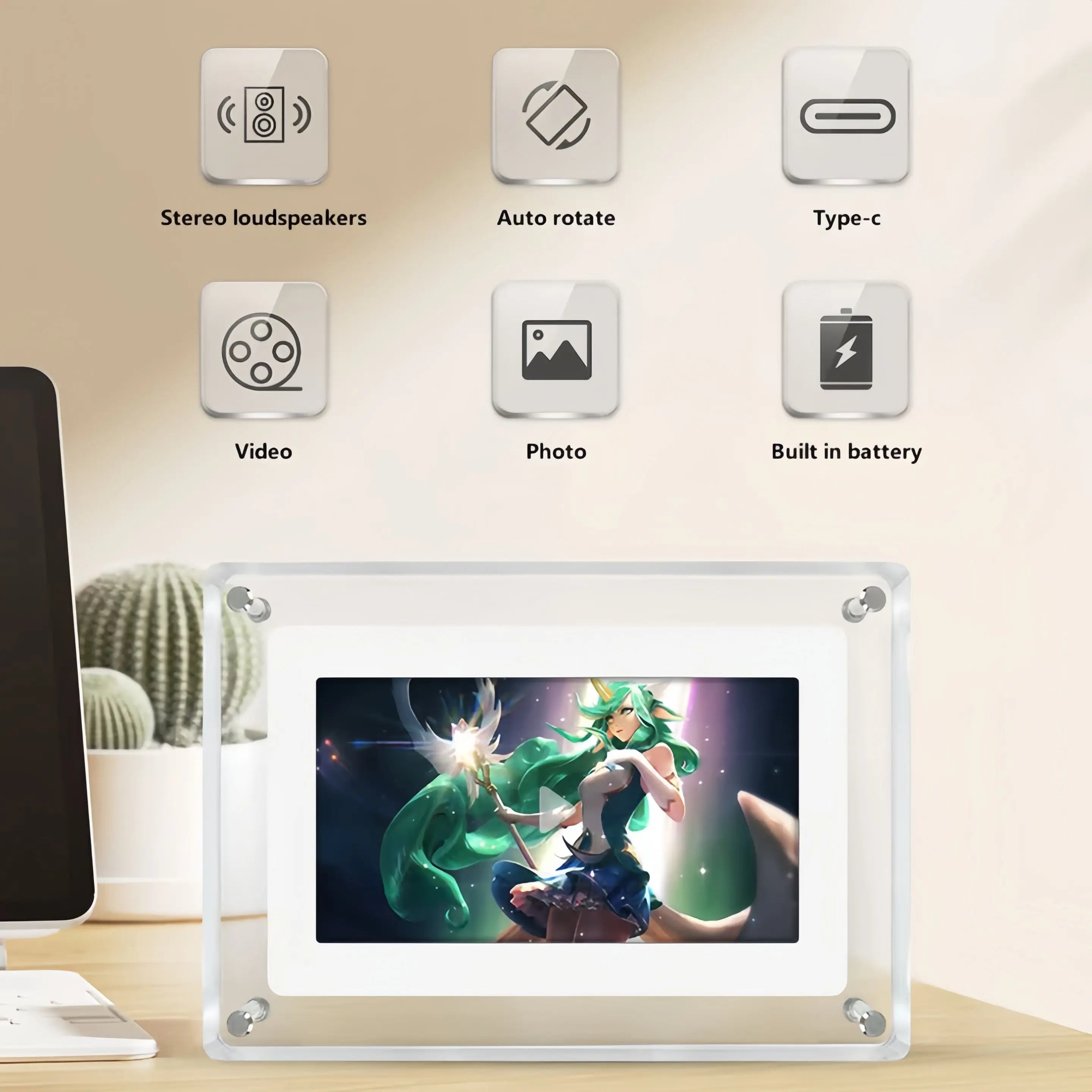 Digital Photo Frame – Relive Cherished Memories Daily