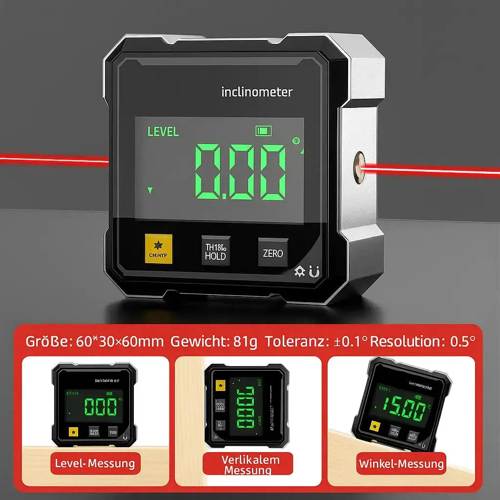 Laser Digital Angle Measurement Tool