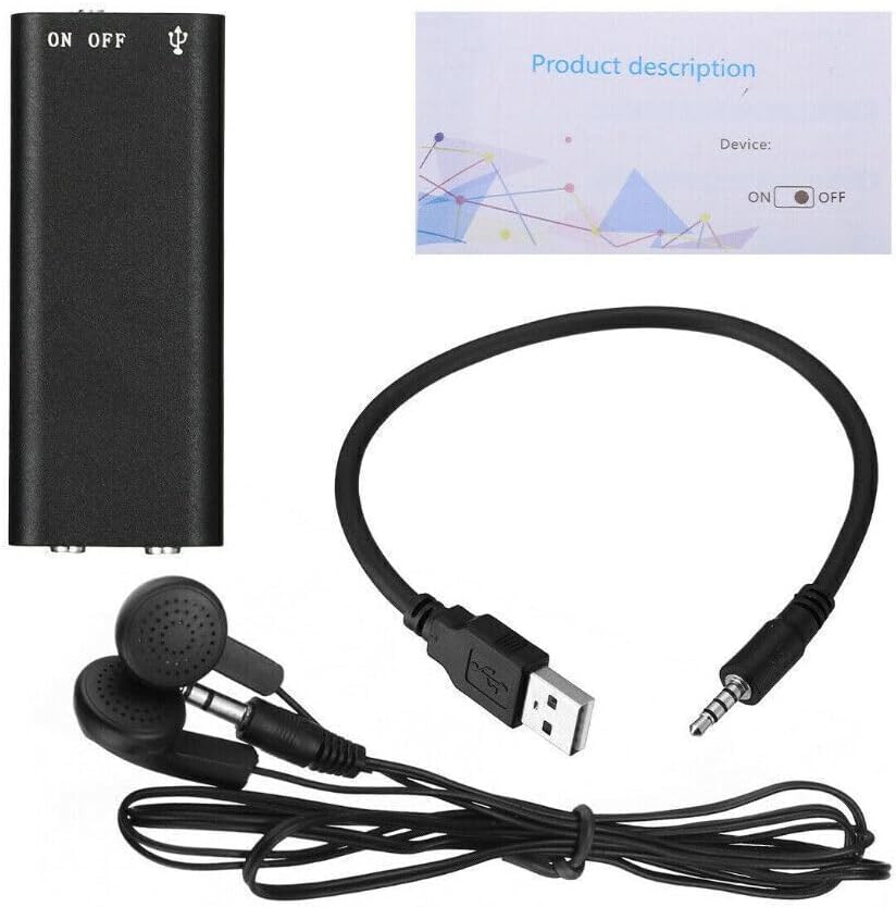 Compact Audio Recorder with One-Touch Recording Feature