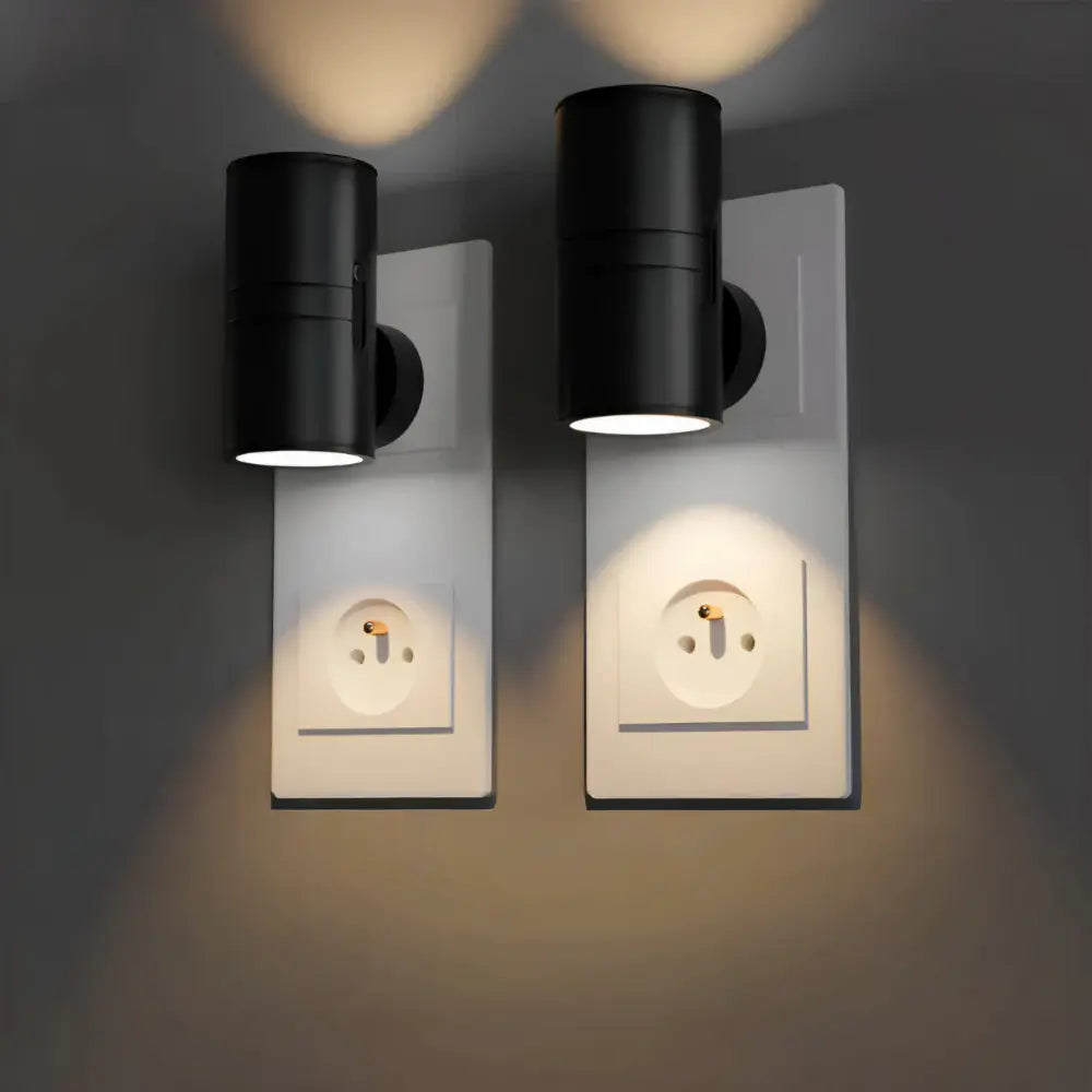 Rotary Control Dimmable LED Night Light – Warm White Plug-in