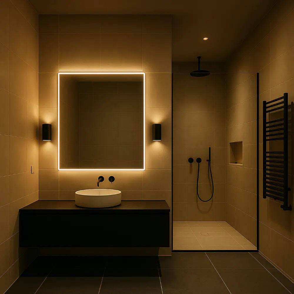 Rotary Control Dimmable LED Night Light – Warm White Plug-in