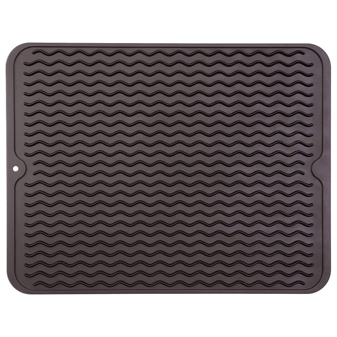 Silicone Dish Drying Mat - Heat Resistant Kitchen Liner
