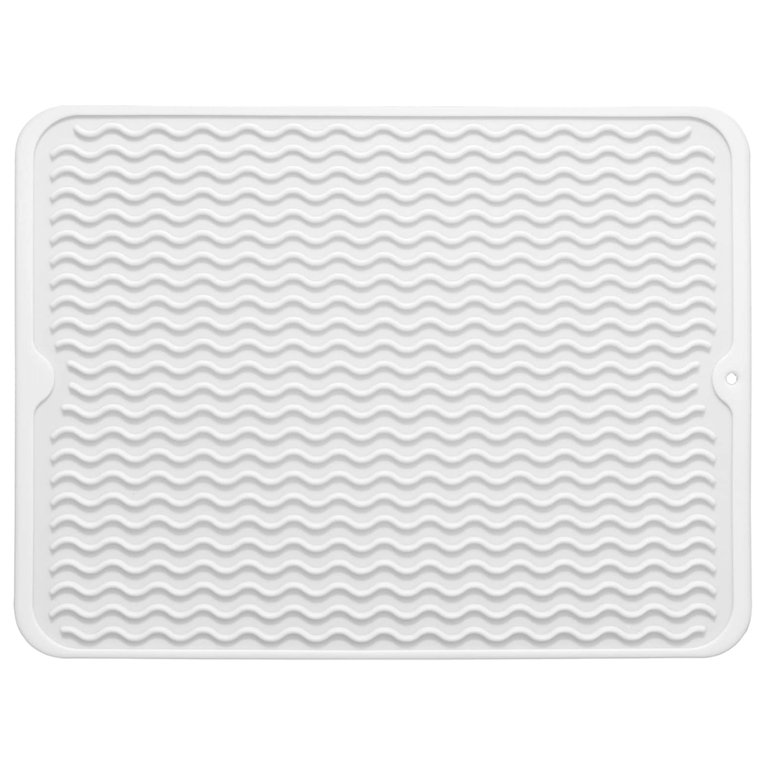 Silicone Dish Drying Mat - Heat Resistant Kitchen Liner