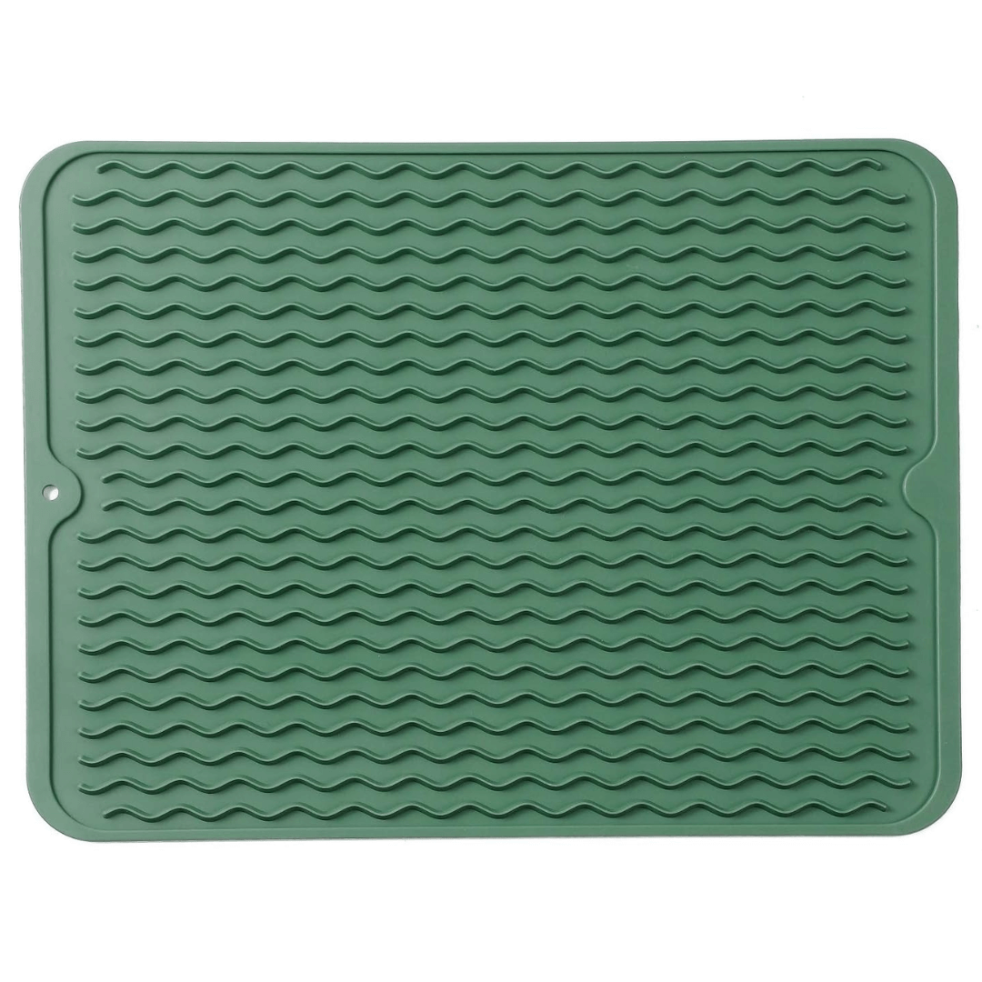 Silicone Dish Drying Mat - Heat Resistant Kitchen Liner