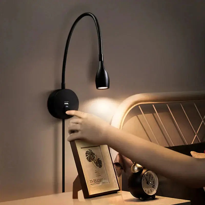 Push-Button Wireless Wall Lamp – Soft Warm Lighting