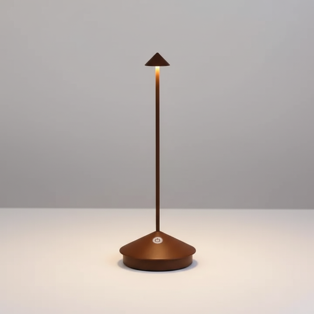 Waterproof LED Table Lamp with Wireless Dimming Feature