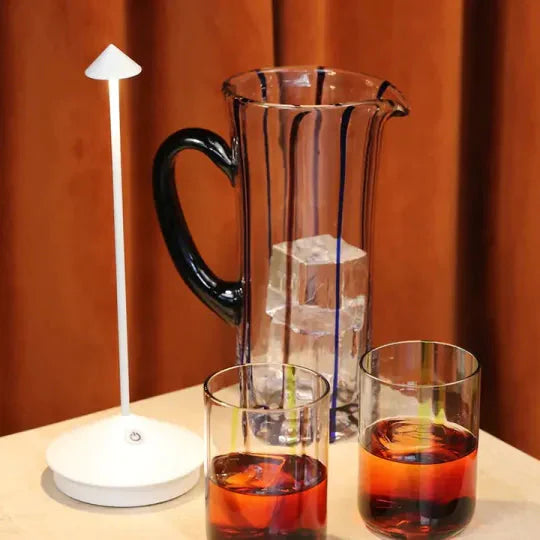 Waterproof LED Table Lamp with Wireless Dimming Feature