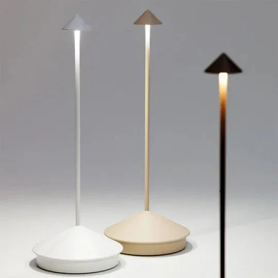 Waterproof LED Table Lamp with Wireless Dimming Feature