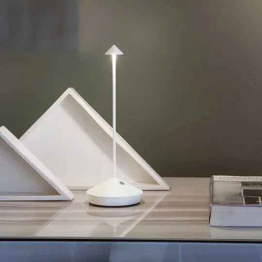 Waterproof LED Table Lamp with Wireless Dimming Feature