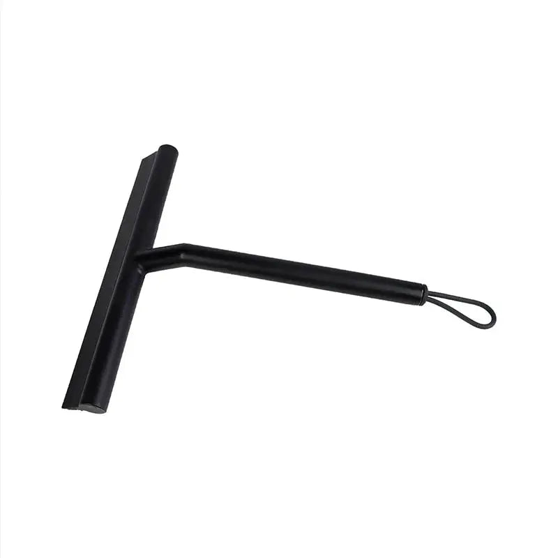 Streak-Free Tile and Glass Wiper – Matte Black Shower Squeegee