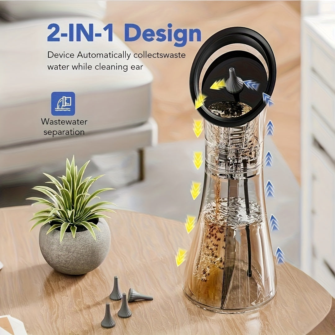 Rechargeable Ear Cleaner with Three Water Pressure Settings
