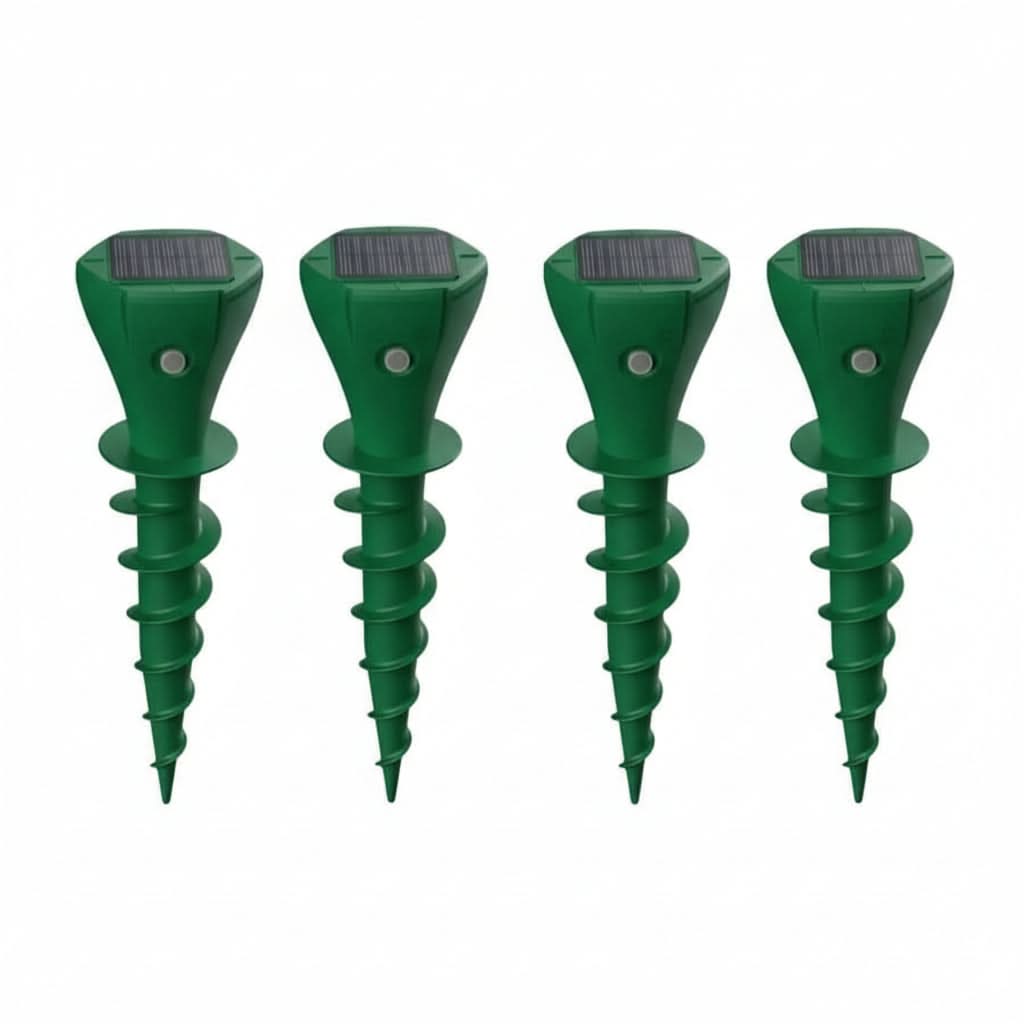 Solar Mole Repellent for Eco-Friendly Garden Protection – Silent Vibration