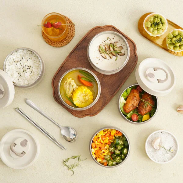 EcoSmart Insulated Meal Carrier for Hot and Cold Dishes