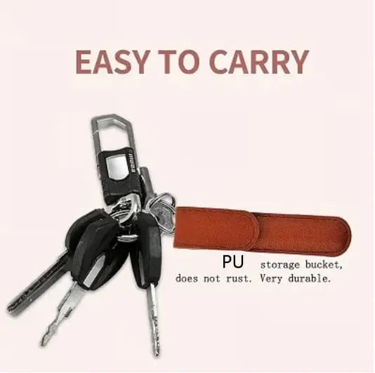 Stainless Steel Ear Cleaning Kit – 6 Tools in Leather Pouch