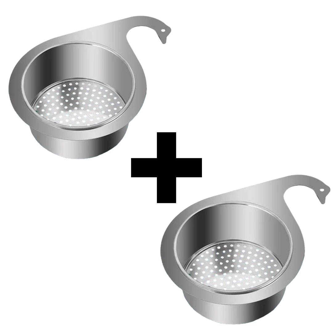 Stainless Steel Sink Strainer | Swan Design Drain Filter