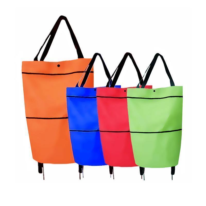 Foldable Shopping Cart | Lightweight Rolling Bag for Easy Transport
