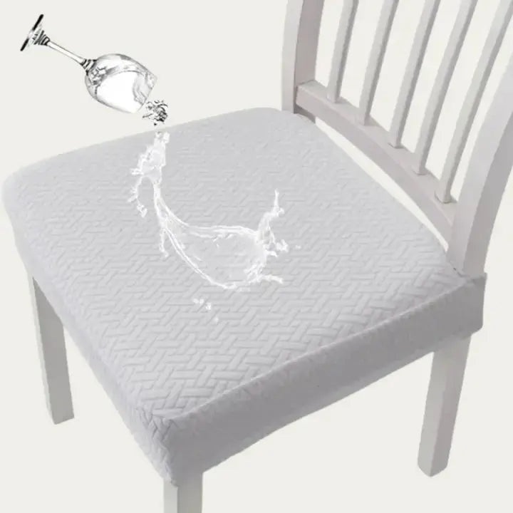 Set of 4 Stretchable Chair Covers – Water-Resistant, Stain-Proof, Washable