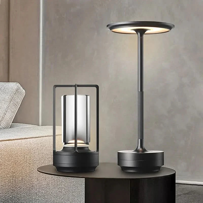 Rechargeable LED Table Lamp with Touch Sensor for Stylish Ambient Light