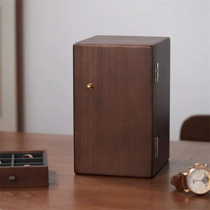 Stylish Multi-Layer Wooden Jewelry Organizer Box