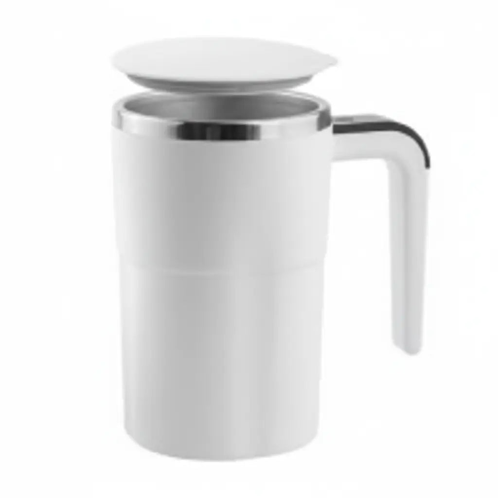 Self-Stirring Electric Coffee Mug with Digital Display