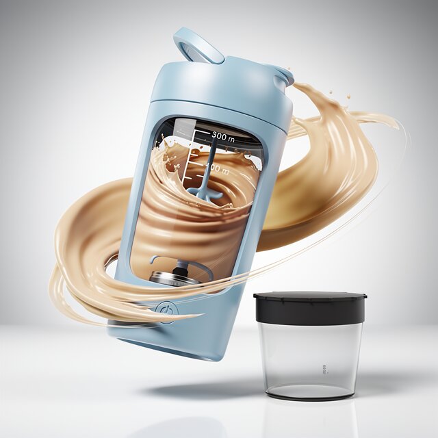 Electric Protein Mixer Bottle | Self-Stirring Shaker Cup | USB Blender Cup