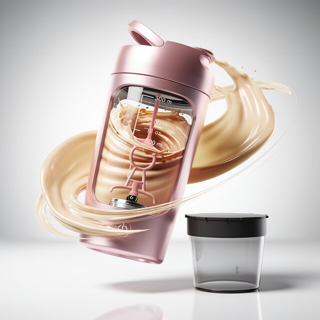 Electric Protein Mixer Bottle | Self-Stirring Shaker Cup | USB Blender Cup
