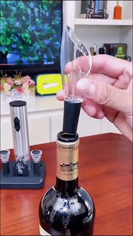Electric Wine Bottle Opener – Effortlessly Open Any Bottle and Impress Guests
