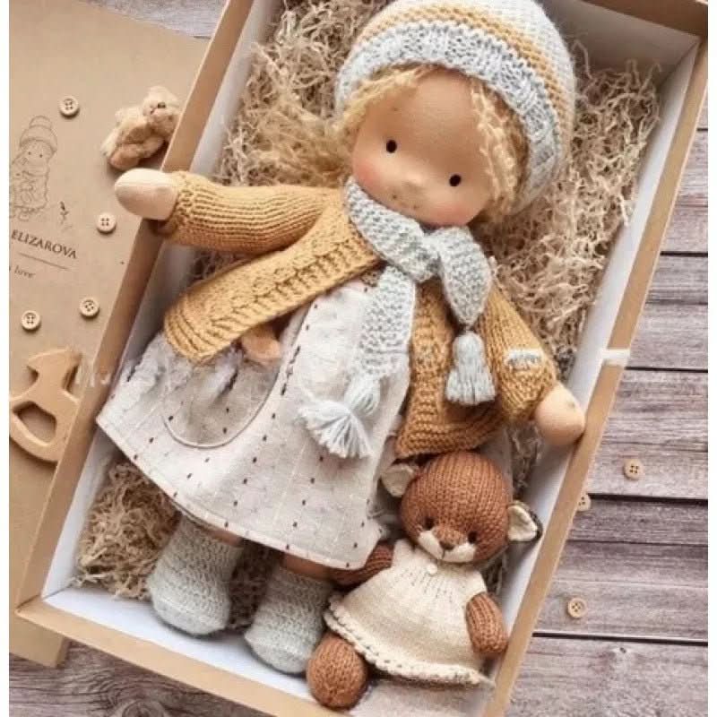 Crafted Cotton Playmate Doll for Imaginative Adventures