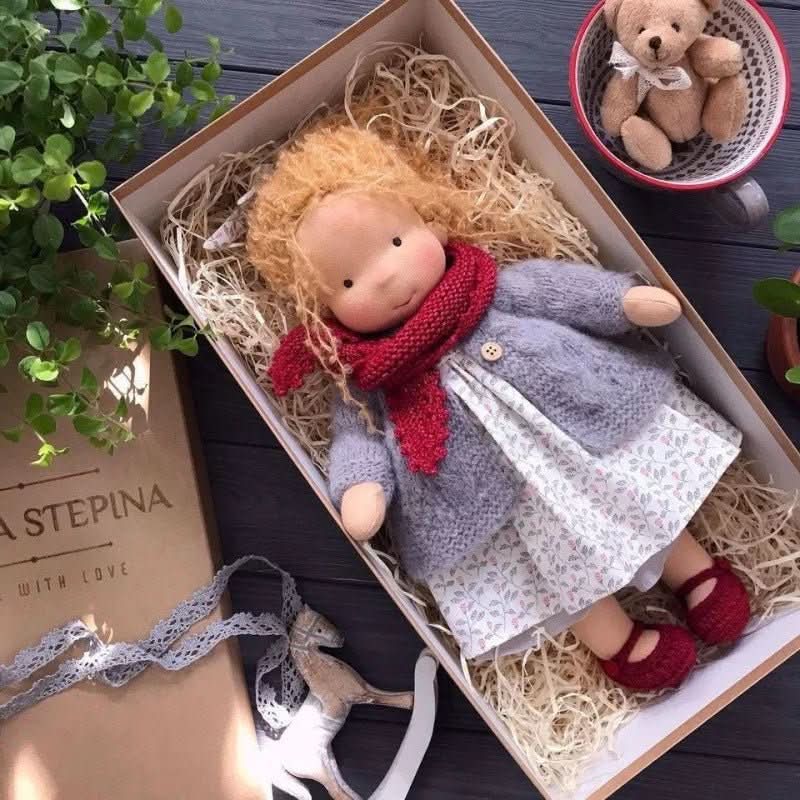 Crafted Cotton Playmate Doll for Imaginative Adventures