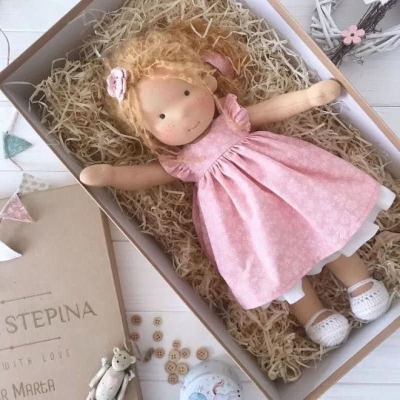 Crafted Cotton Playmate Doll for Imaginative Adventures