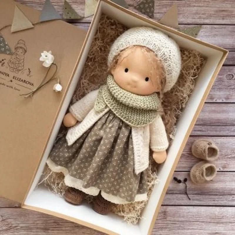 Crafted Cotton Playmate Doll for Imaginative Adventures