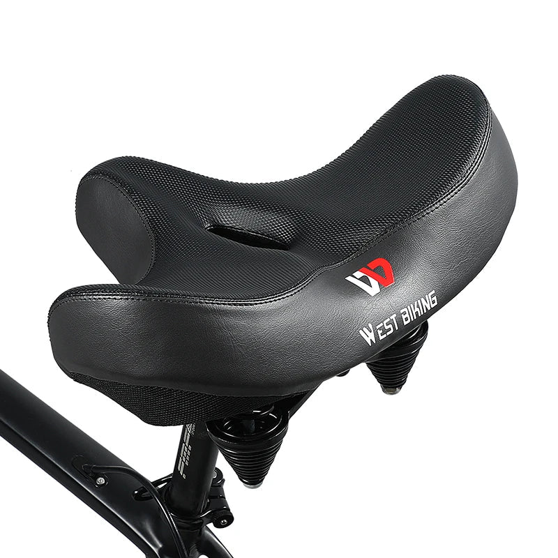 Ergonomic Bike Seat with Airflow Design and Comfortable Padding