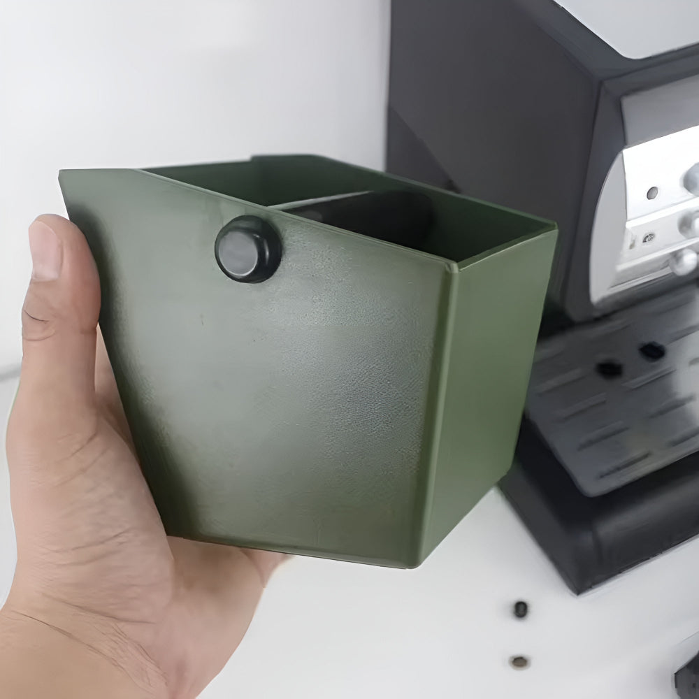 Coffee Grounds Disposal Bin with Non-Slip Design – Espresso Knock Box