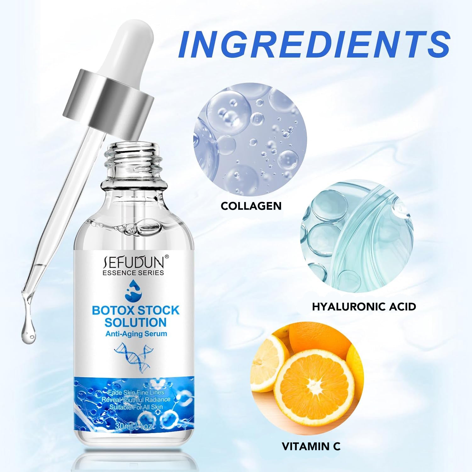 Instant Wrinkle Remover in a Bottle – EternaGlow