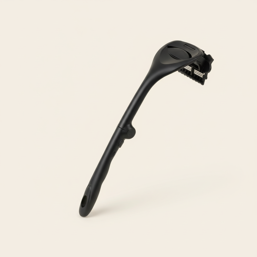 Long-Handled Back Shaver – Dual Blade Design
