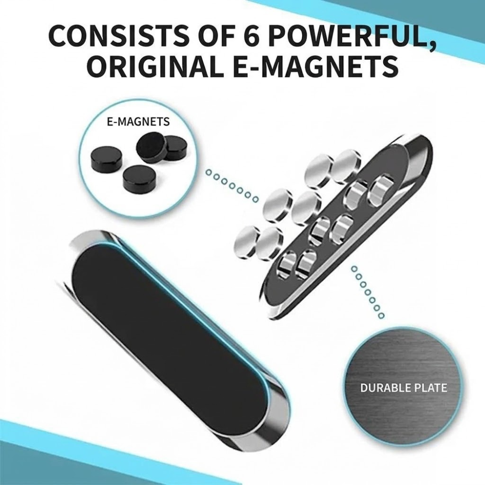 Nano Adhesive Magnetic Phone Holder – No Mount Required