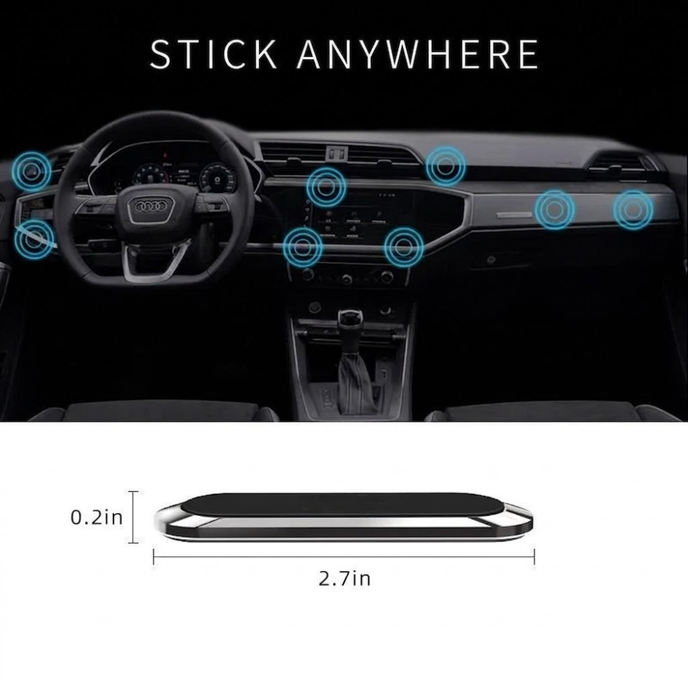 Nano Adhesive Magnetic Phone Holder – No Mount Required