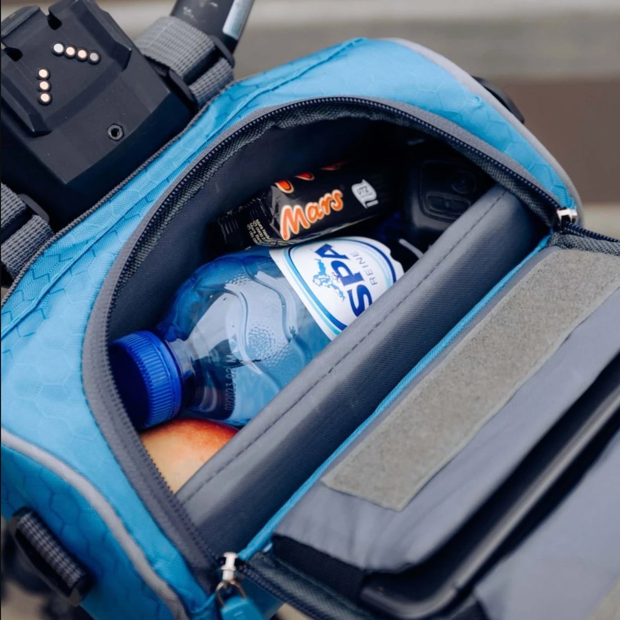 Bicycle Handlebar Bag with Touchscreen Window | Water-Resistant | Secure Velcro Closure