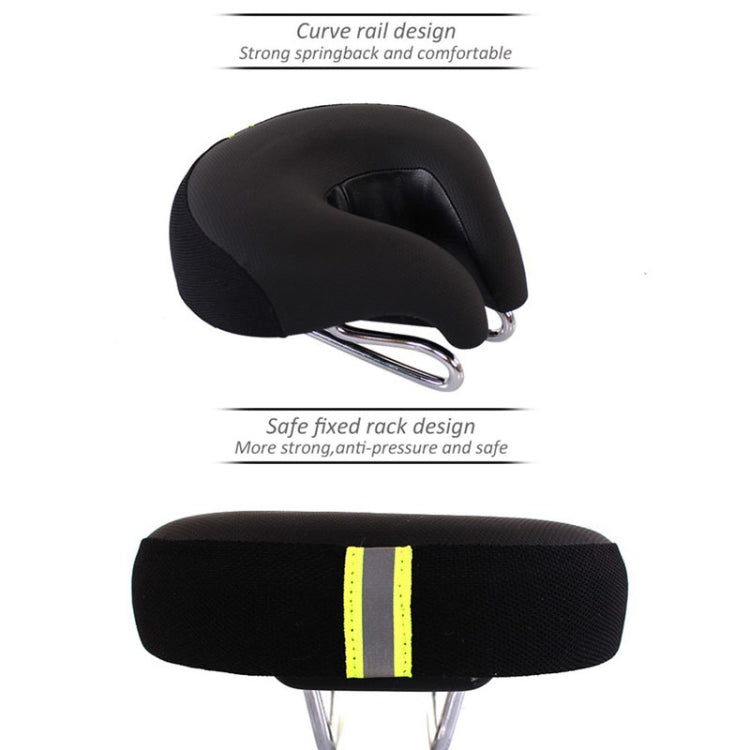 Ergonomic Bicycle Seat | Foam Padding, No Nose Support
