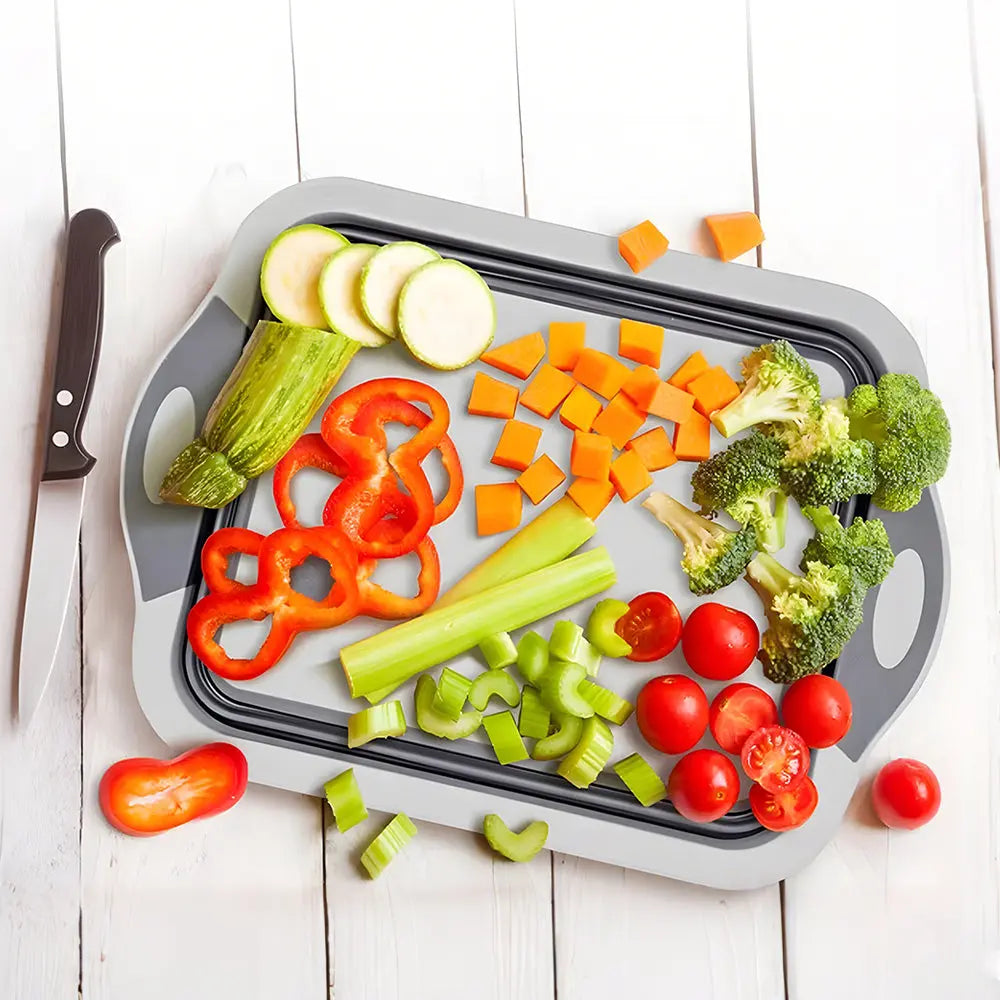 Space-Saving Collapsible Sink with Drain Plug