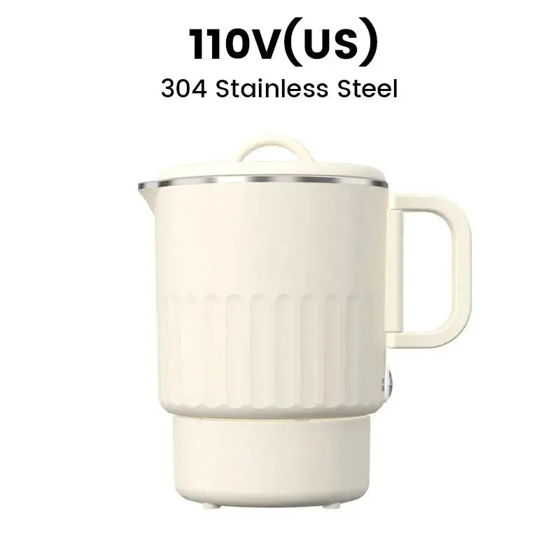 Compact Electric Kettle for Travel – Foldable Design