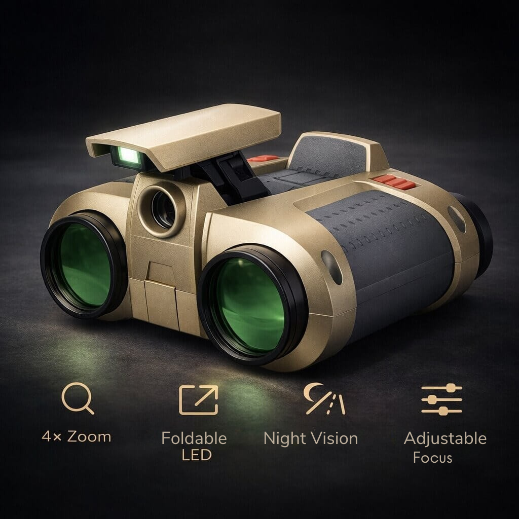 Binoculars | Clear Night Vision | Durable and Easy to Use | Night Walker