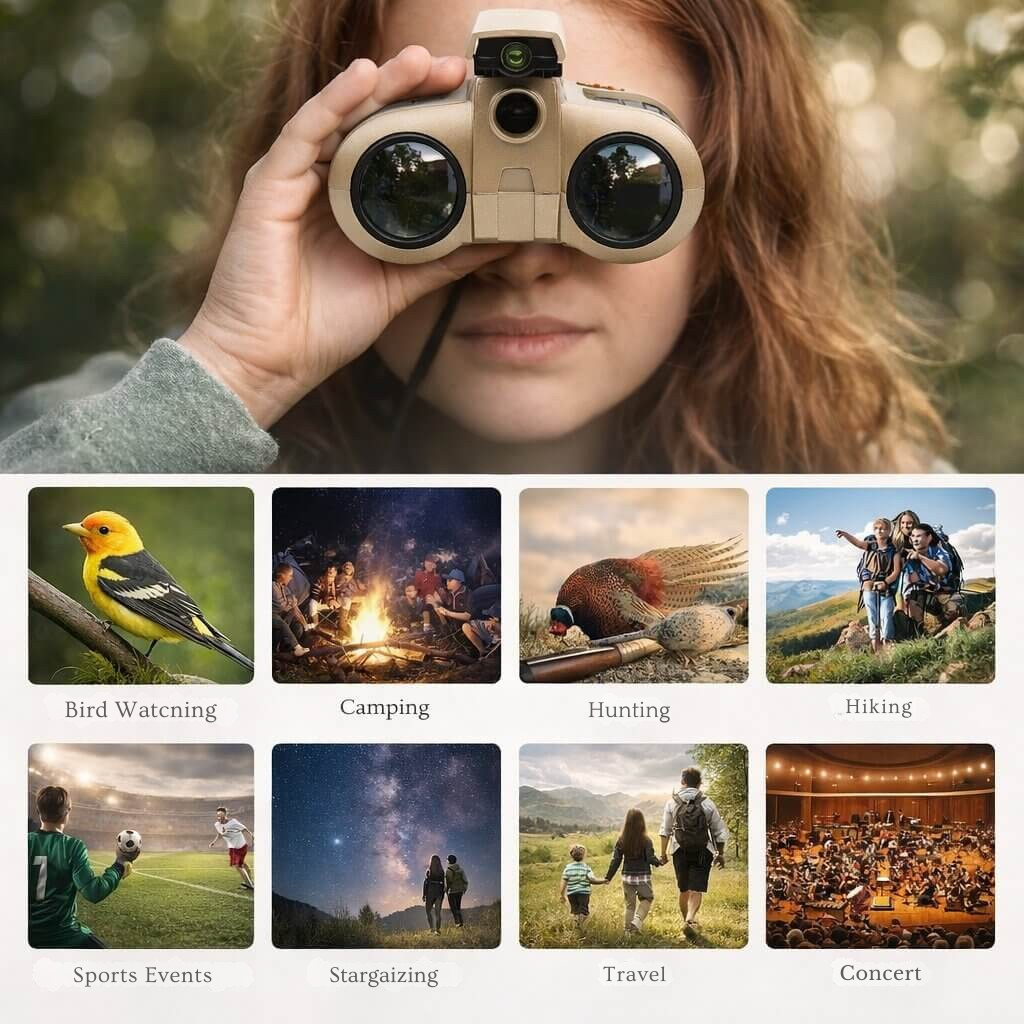 Binoculars | Clear Night Vision | Durable and Easy to Use | Night Walker