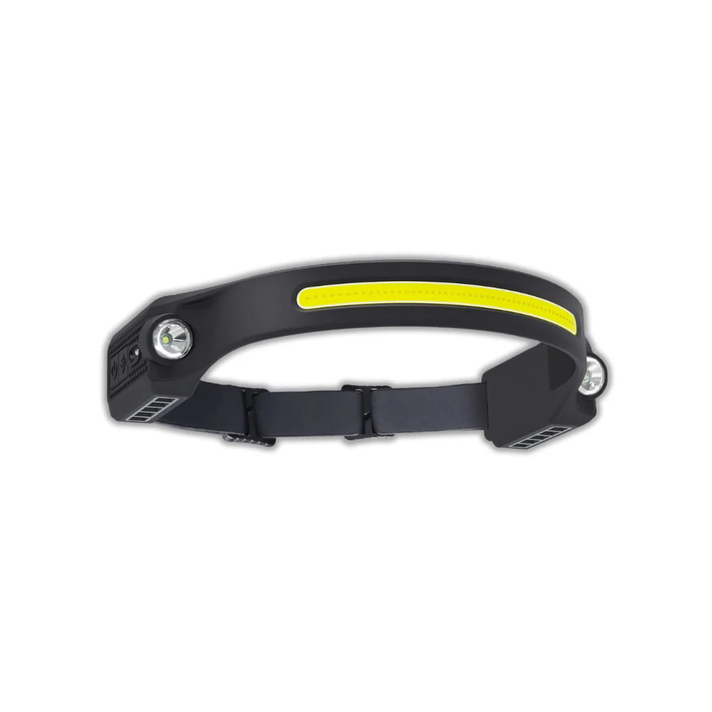 Hands-Free LED Headlamp for Enhanced Visibility and Lighting