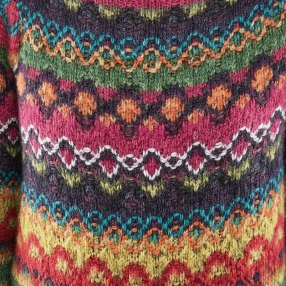Women's Cozy and Fashionable Knit Sweater for Daily Wear