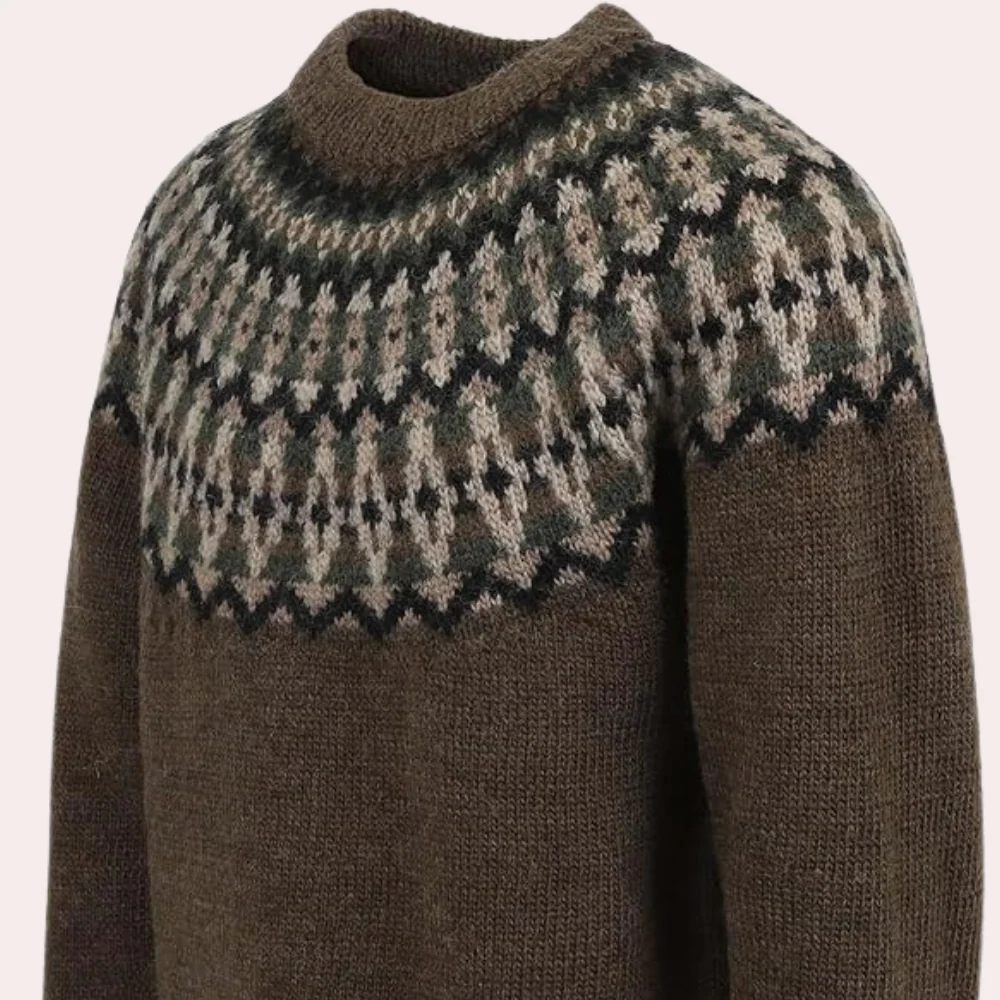 Women's Cozy and Fashionable Knit Sweater for Daily Wear