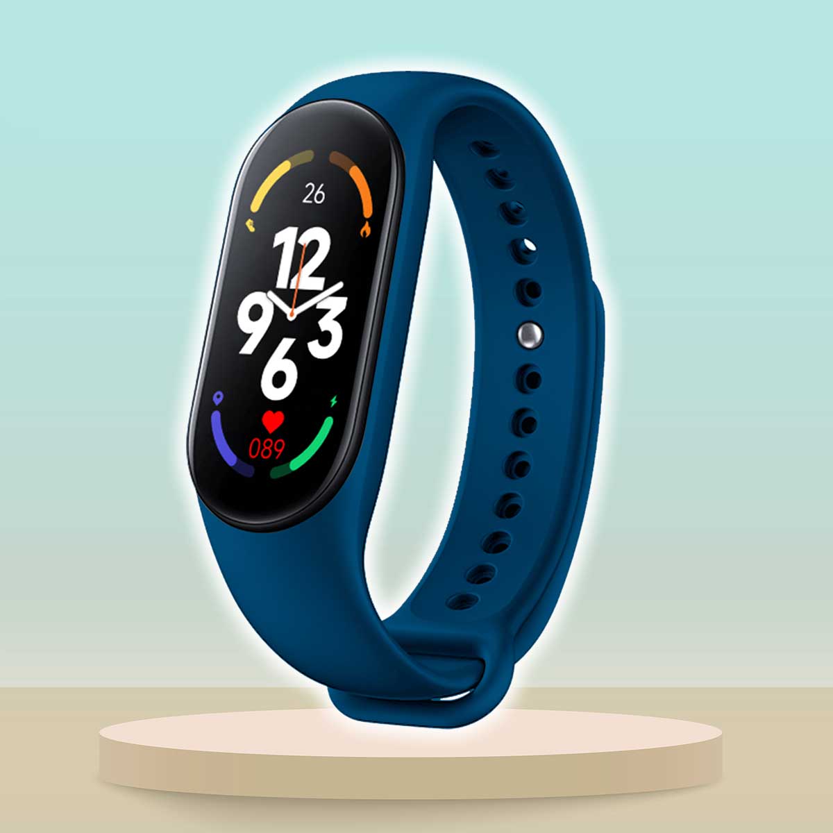 Kids' Fitness Watch with Silicone Band | Step Counter & Heart Rate | Bluetooth 4.0