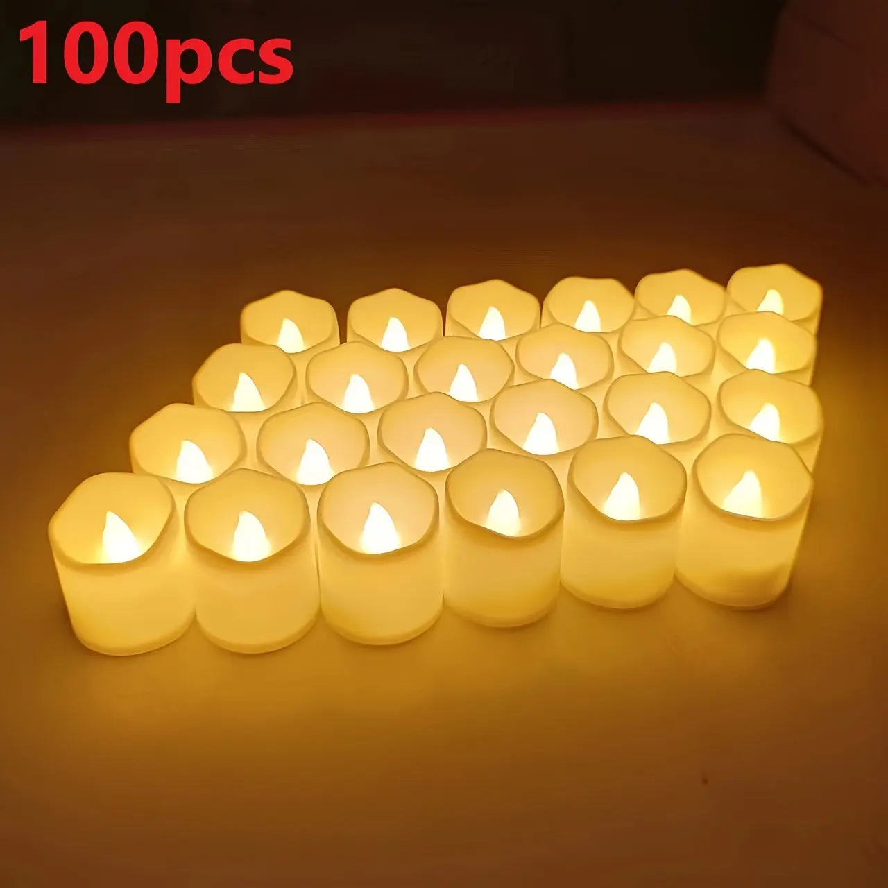 Battery Operated LED Candles – Flameless Tea Light Set